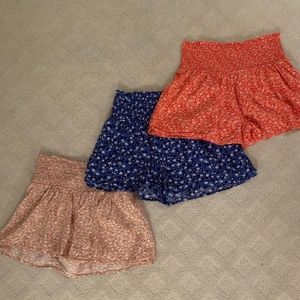 AERIE FLOWY SHORTS BUNDLE